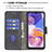 Handytasche Stand Schutzhülle Flip Leder Hülle B03F für Samsung Galaxy A23 5G