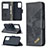 Handytasche Stand Schutzhülle Flip Leder Hülle B03F für Samsung Galaxy A52 5G