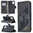 Handytasche Stand Schutzhülle Flip Leder Hülle B03F für Samsung Galaxy A71 5G