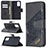 Handytasche Stand Schutzhülle Flip Leder Hülle B03F für Samsung Galaxy Note 20 5G