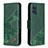 Handytasche Stand Schutzhülle Flip Leder Hülle B03F für Samsung Galaxy S20 Plus Grün