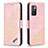 Handytasche Stand Schutzhülle Flip Leder Hülle B03F für Xiaomi Redmi Note 11 4G (2021) Rosegold