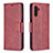 Handytasche Stand Schutzhülle Flip Leder Hülle B04F für Samsung Galaxy A13 5G Rot