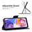 Handytasche Stand Schutzhülle Flip Leder Hülle B04F für Samsung Galaxy A23 4G