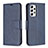 Handytasche Stand Schutzhülle Flip Leder Hülle B04F für Samsung Galaxy A53 5G Blau