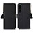 Handytasche Stand Schutzhülle Flip Leder Hülle B04H für Sony Xperia 1 IV Schwarz