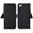 Handytasche Stand Schutzhülle Flip Leder Hülle B04H für Sony Xperia 10 IV Schwarz