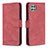 Handytasche Stand Schutzhülle Flip Leder Hülle B05F für Samsung Galaxy A22s 5G Rot
