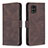 Handytasche Stand Schutzhülle Flip Leder Hülle B05F für Samsung Galaxy A71 5G Braun