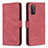 Handytasche Stand Schutzhülle Flip Leder Hülle B05F für Samsung Galaxy S20 FE 4G Rot