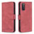 Handytasche Stand Schutzhülle Flip Leder Hülle B05F für Samsung Galaxy S20 FE 5G Rot