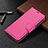 Handytasche Stand Schutzhülle Flip Leder Hülle B05F für Samsung Galaxy S21 FE 5G Pink