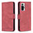 Handytasche Stand Schutzhülle Flip Leder Hülle B05F für Xiaomi Redmi Note 10 Pro 4G Rot