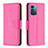 Handytasche Stand Schutzhülle Flip Leder Hülle B06F für Nokia G11 Pink