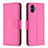 Handytasche Stand Schutzhülle Flip Leder Hülle B06F für Samsung Galaxy A04 4G Pink