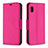 Handytasche Stand Schutzhülle Flip Leder Hülle B06F für Samsung Galaxy A10e Pink