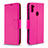 Handytasche Stand Schutzhülle Flip Leder Hülle B06F für Samsung Galaxy A11 Pink