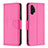 Handytasche Stand Schutzhülle Flip Leder Hülle B06F für Samsung Galaxy A13 4G Pink