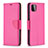 Handytasche Stand Schutzhülle Flip Leder Hülle B06F für Samsung Galaxy A22 5G Pink