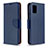 Handytasche Stand Schutzhülle Flip Leder Hülle B06F für Samsung Galaxy A31 Blau