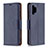 Handytasche Stand Schutzhülle Flip Leder Hülle B06F für Samsung Galaxy A32 5G Blau