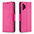 Handytasche Stand Schutzhülle Flip Leder Hülle B06F für Samsung Galaxy A32 5G Pink