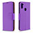 Handytasche Stand Schutzhülle Flip Leder Hülle B06F für Samsung Galaxy M11 Violett