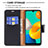 Handytasche Stand Schutzhülle Flip Leder Hülle B06F für Samsung Galaxy M32 4G