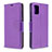 Handytasche Stand Schutzhülle Flip Leder Hülle B06F für Samsung Galaxy M40S Violett