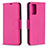 Handytasche Stand Schutzhülle Flip Leder Hülle B06F für Samsung Galaxy Note 20 5G Pink