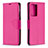 Handytasche Stand Schutzhülle Flip Leder Hülle B06F für Samsung Galaxy Note 20 Ultra 5G Pink