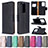 Handytasche Stand Schutzhülle Flip Leder Hülle B06F für Samsung Galaxy S20 Plus