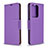 Handytasche Stand Schutzhülle Flip Leder Hülle B06F für Samsung Galaxy S20 Plus 5G Violett