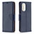 Handytasche Stand Schutzhülle Flip Leder Hülle B06F für Xiaomi Mi 11X 5G Blau