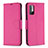 Handytasche Stand Schutzhülle Flip Leder Hülle B06F für Xiaomi POCO M3 Pro 5G Pink