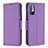 Handytasche Stand Schutzhülle Flip Leder Hülle B06F für Xiaomi POCO M3 Pro 5G Violett