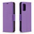 Handytasche Stand Schutzhülle Flip Leder Hülle B06F für Xiaomi Poco M3 Violett