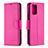 Handytasche Stand Schutzhülle Flip Leder Hülle B06F für Xiaomi Poco M5S Pink