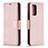 Handytasche Stand Schutzhülle Flip Leder Hülle B06F für Xiaomi Redmi Note 10 Pro Max Rosegold