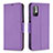 Handytasche Stand Schutzhülle Flip Leder Hülle B06F für Xiaomi Redmi Note 11 SE 5G Violett