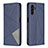 Handytasche Stand Schutzhülle Flip Leder Hülle B07F für Samsung Galaxy A13 5G Blau