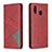 Handytasche Stand Schutzhülle Flip Leder Hülle B07F für Samsung Galaxy A30 Rot