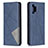 Handytasche Stand Schutzhülle Flip Leder Hülle B07F für Samsung Galaxy A32 4G Blau