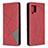 Handytasche Stand Schutzhülle Flip Leder Hülle B07F für Samsung Galaxy A42 5G Rot