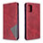 Handytasche Stand Schutzhülle Flip Leder Hülle B07F für Samsung Galaxy A51 5G Rot