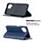 Handytasche Stand Schutzhülle Flip Leder Hülle B07F für Samsung Galaxy F12