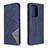 Handytasche Stand Schutzhülle Flip Leder Hülle B07F für Samsung Galaxy S20 Plus 5G Blau