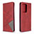 Handytasche Stand Schutzhülle Flip Leder Hülle B07F für Samsung Galaxy S20 Plus 5G Rot