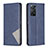 Handytasche Stand Schutzhülle Flip Leder Hülle B07F für Xiaomi Redmi Note 11 Pro 5G Blau