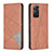 Handytasche Stand Schutzhülle Flip Leder Hülle B07F für Xiaomi Redmi Note 11 Pro 5G Braun
